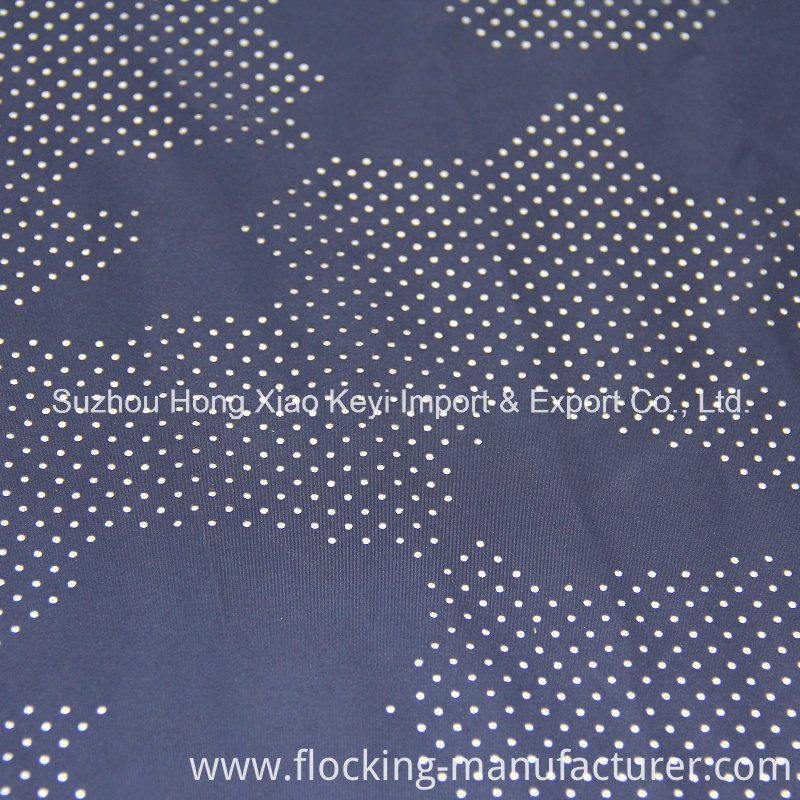 Woven Polyester Memory Fabric with Camouflage Mesh Fabric